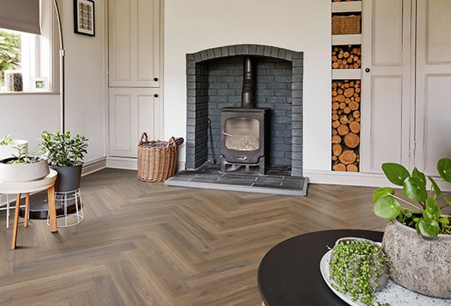 Astoria Oak Herringbone