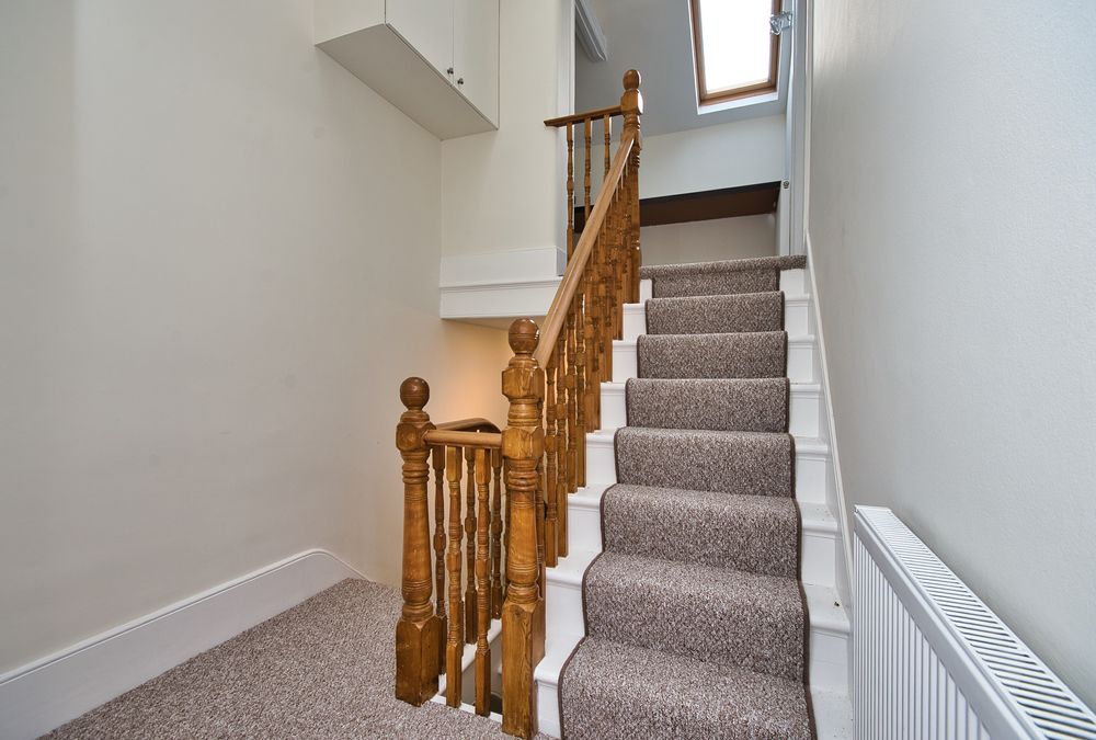 stair runners inside house